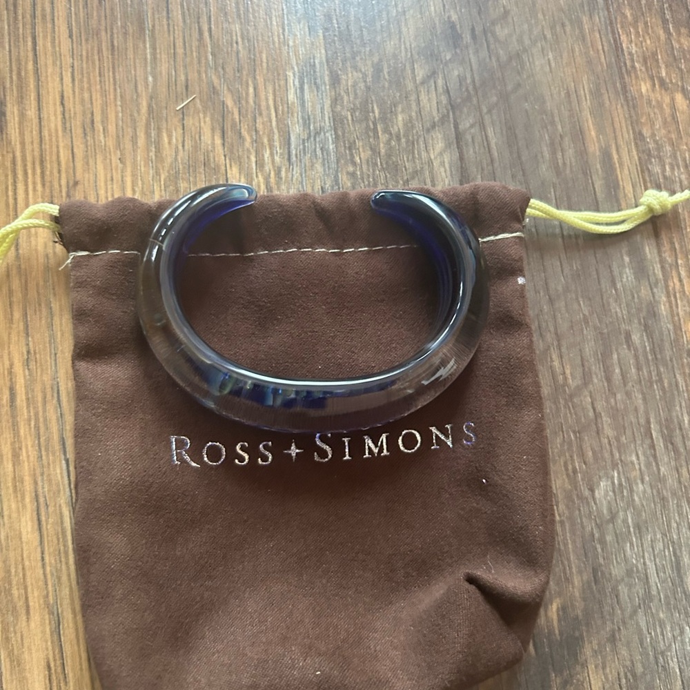 Ross-Simons Iridescent Blue Bangle - Picture 9 of 9